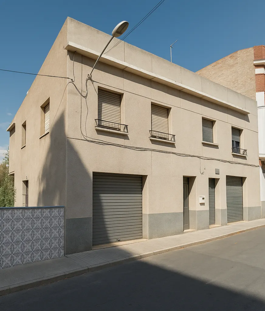 Fachada limpia Hernán Cortés (Murcia)
